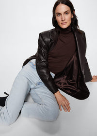 Thumbnail for High-waist cropped straight jeans