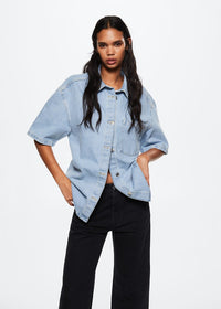 Thumbnail for High-waist wideleg jeans