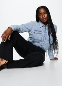 Thumbnail for High-waist wideleg jeans