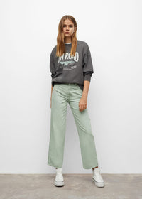 Thumbnail for High waist straight jeans